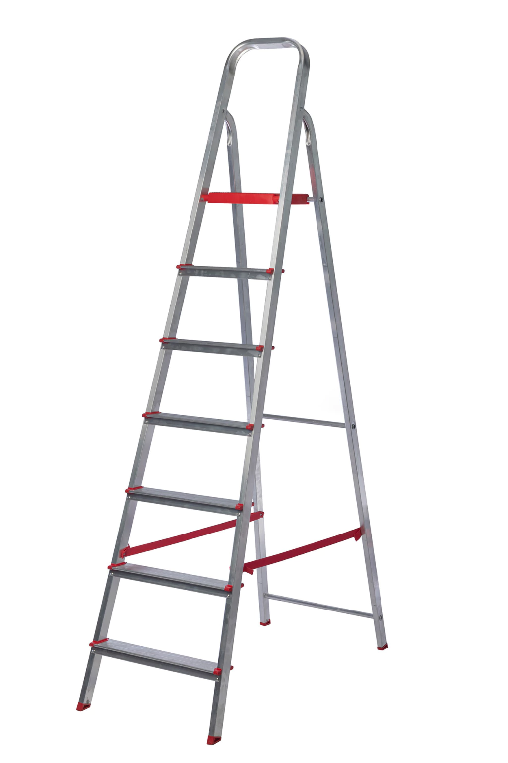 ESCALERA DOMESTICA DE ALUMINIO 7 ESCALONES 120KG