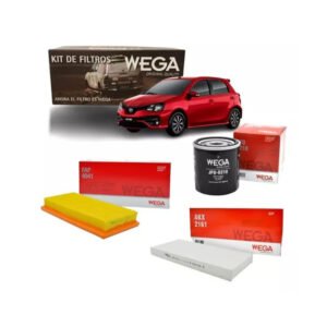 KIT DE FILTROS ETIOS NEW FAP-4041/ JFO-0210/ AKX-2161