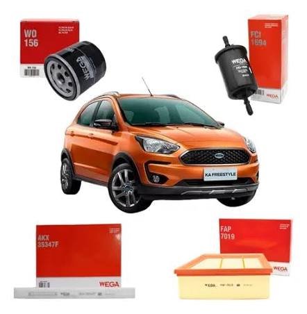 KIT DE FILTROS KA FREE STYLE FAP-7019/ WO-156/ FCI-1694/ AKX-35347