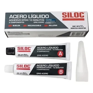 SILOC EPOXI ACERO LIQUIDO 57G EST C60
